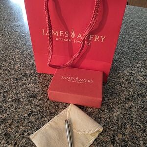 James Avery Jewelry Set with Red Gift Bag